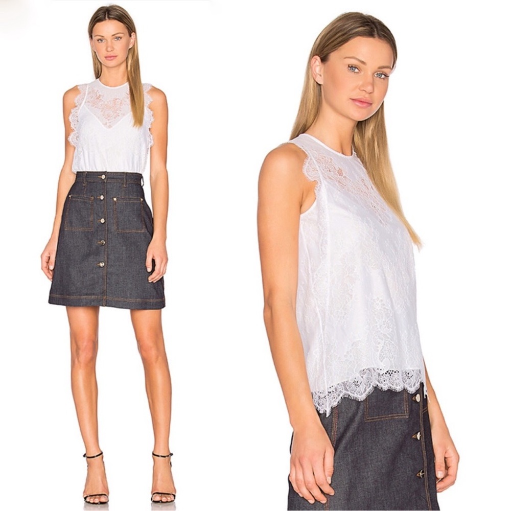 CARVEN PARIS Dark Denim Jean Skirt | FR 38 US 6 - Picture 14 of 15